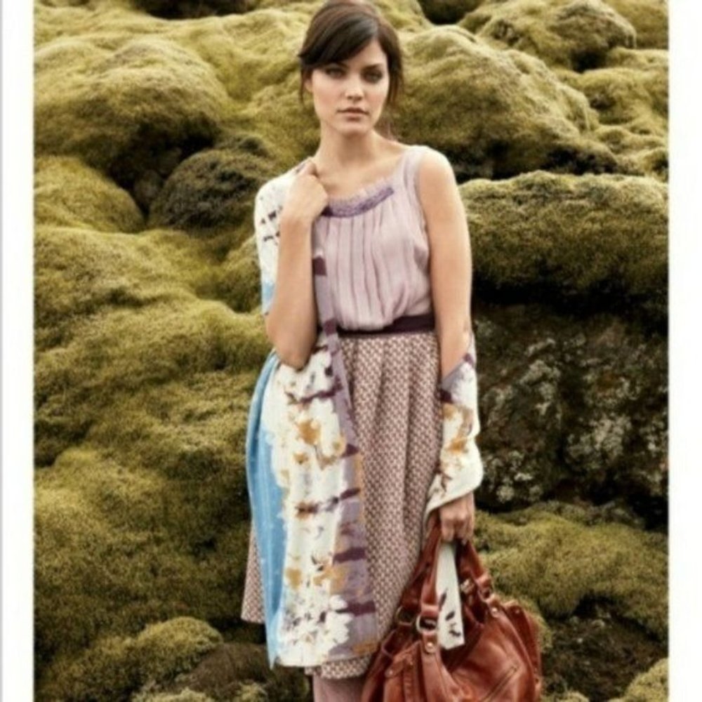 Plenty by Tracy Reese Reykjanes Purple Tweed Dress